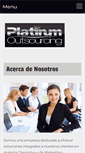 Mobile Screenshot of platinumcorporativo.com